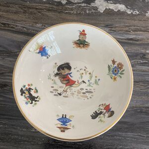 Vintage Arklow Ironstone Replacement Bowl Ireland Children Nursery Rhyme